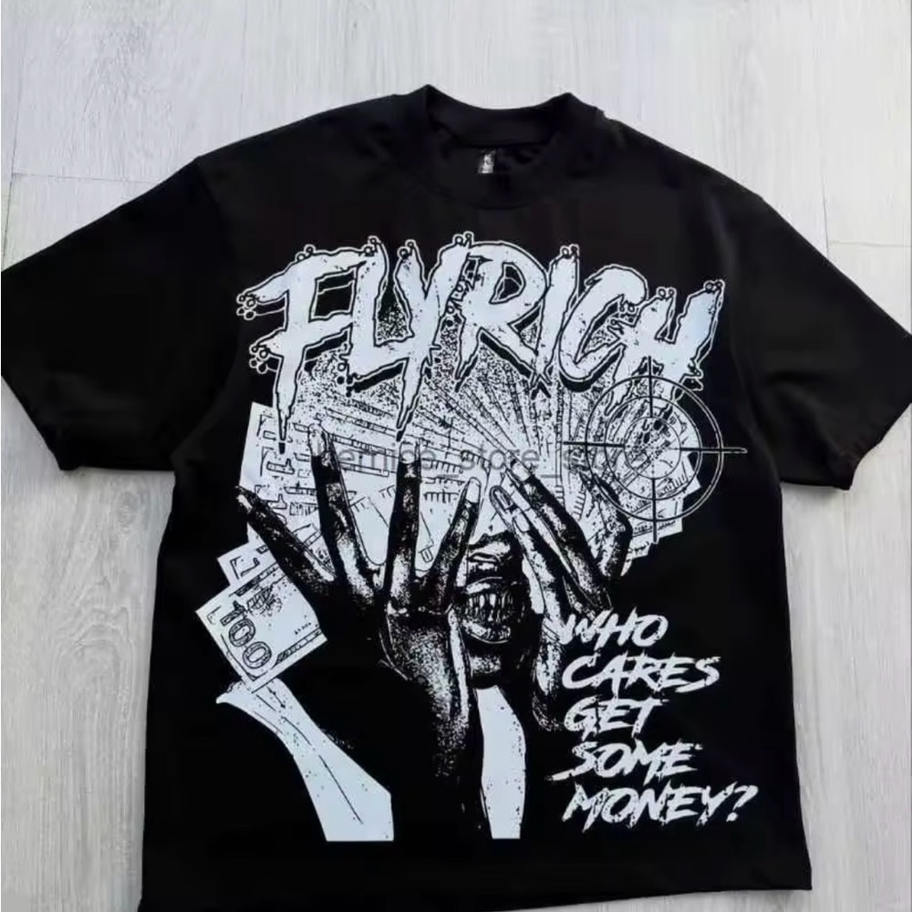 Black Graphic T-Shirt